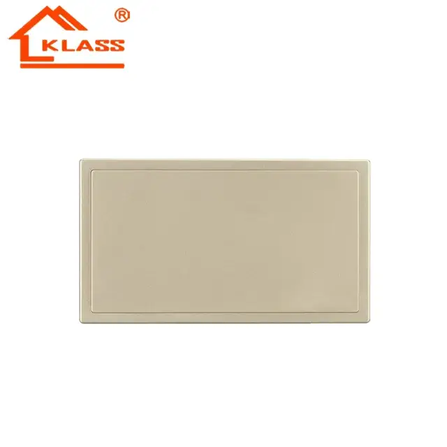 Ổ cắm tường UK 45A mạ vàng, thiết kế 1gang 1way kèm đèn