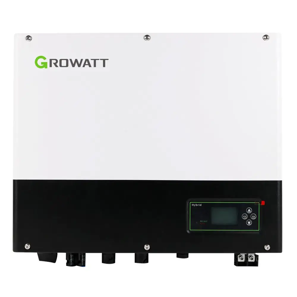 Biến tần năng lượng mặt trời ba pha Growatt 5kw / 6kw / 8kw / 10kw: Lựa chọn Hybrid trên lưới / ngoài lưới