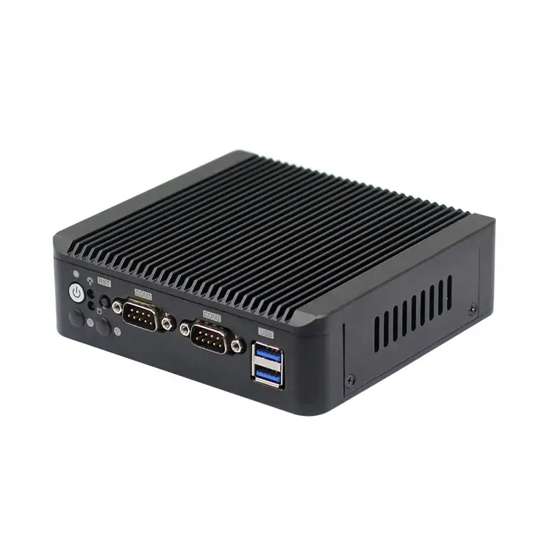 Máy tính công nghiệp không quạt N5000 2LAN DDR4 2COM - Thiết bị nhỏ gọn cho môi trường công nghiệp