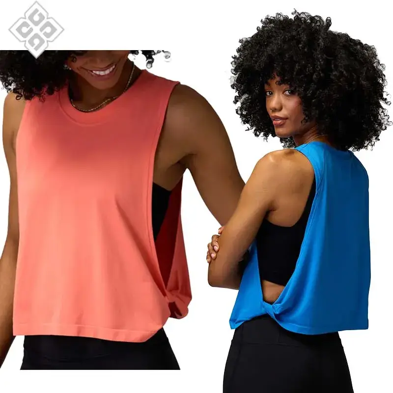 Áo Rộng Blouse Không Tay Dành Cho Nữ - Chất Liệu Thể Thao Cho Yoga, Chạy Bộ và Tập Luyện
