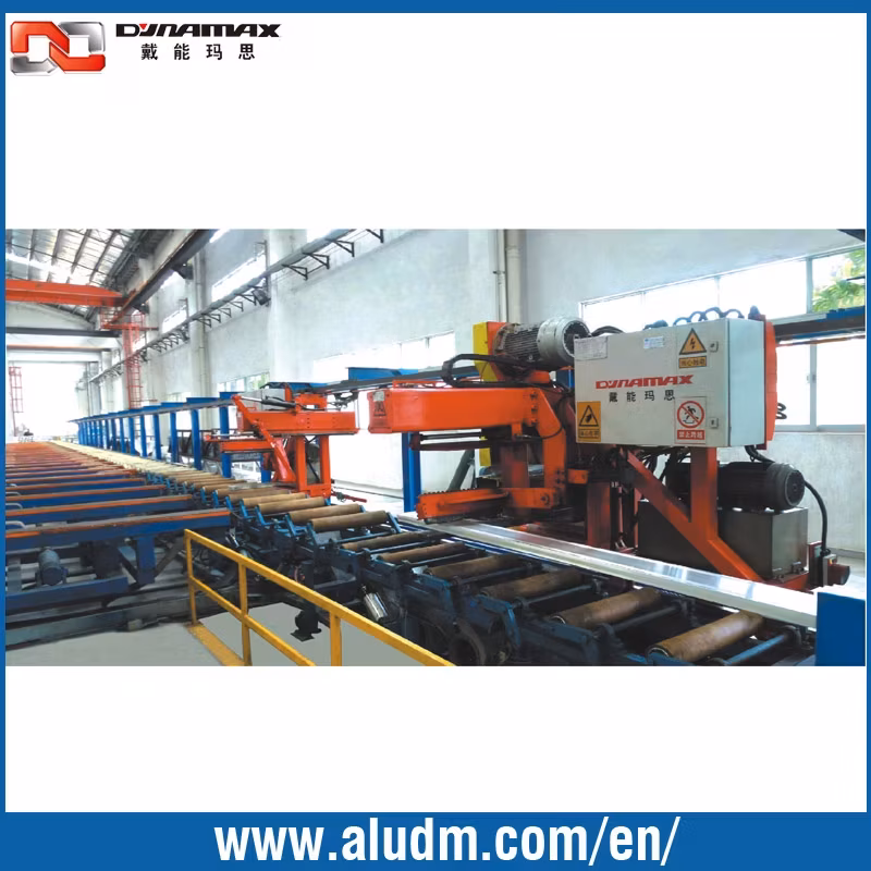 Máy ép nhôm kéo đôi với hai cưa bay - Thiết bị hiệu quả cho sản xuất công nghiệp hình ảnh 7-description