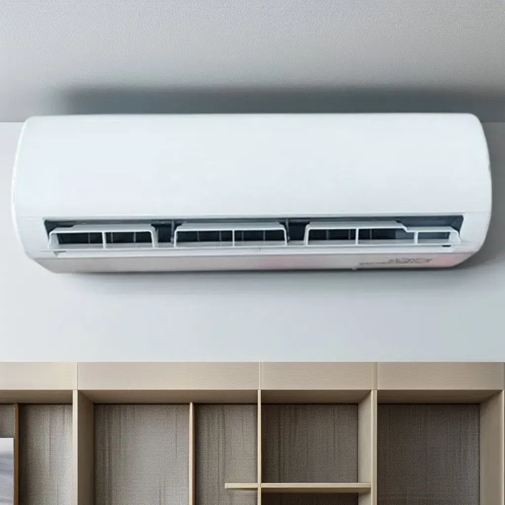 Đơn vị quạt cuộn kết nối bơm nhiệt nước lạnh cho điều hòa không khí tường gắn trần
