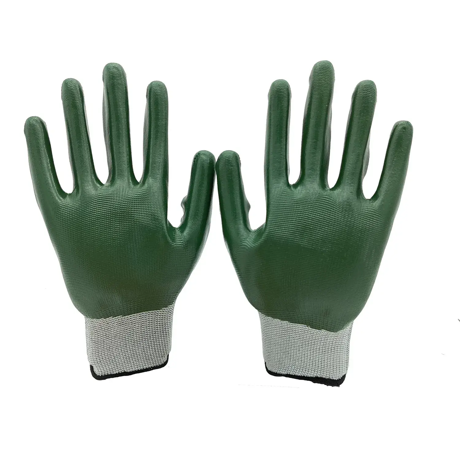 Chỉ còn Limited! Găng tay bảo hộ chống va đập và rung 13G với lớp lót nylon đan, lòng bàn tay phủ nitrile nhám - Đồ bảo hộ công việc cần thiết