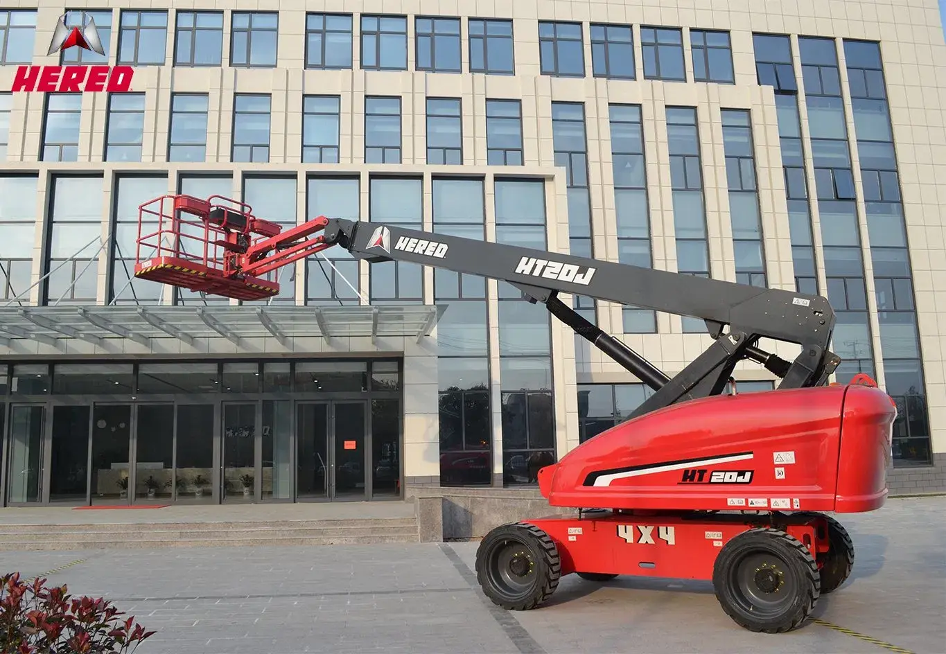 Bàn nâng di động Hered - Thiết bị Nâng người Telescopic Boom hiện đại