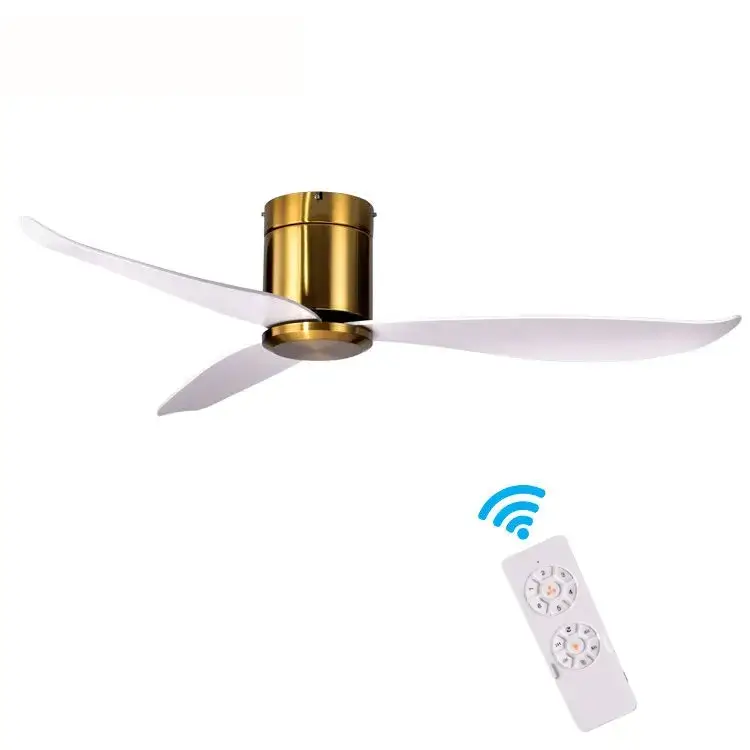 Quạt trần điều khiển từ xa với cánh quạt ABS trang trí phổ biến cho không gian gia đình
