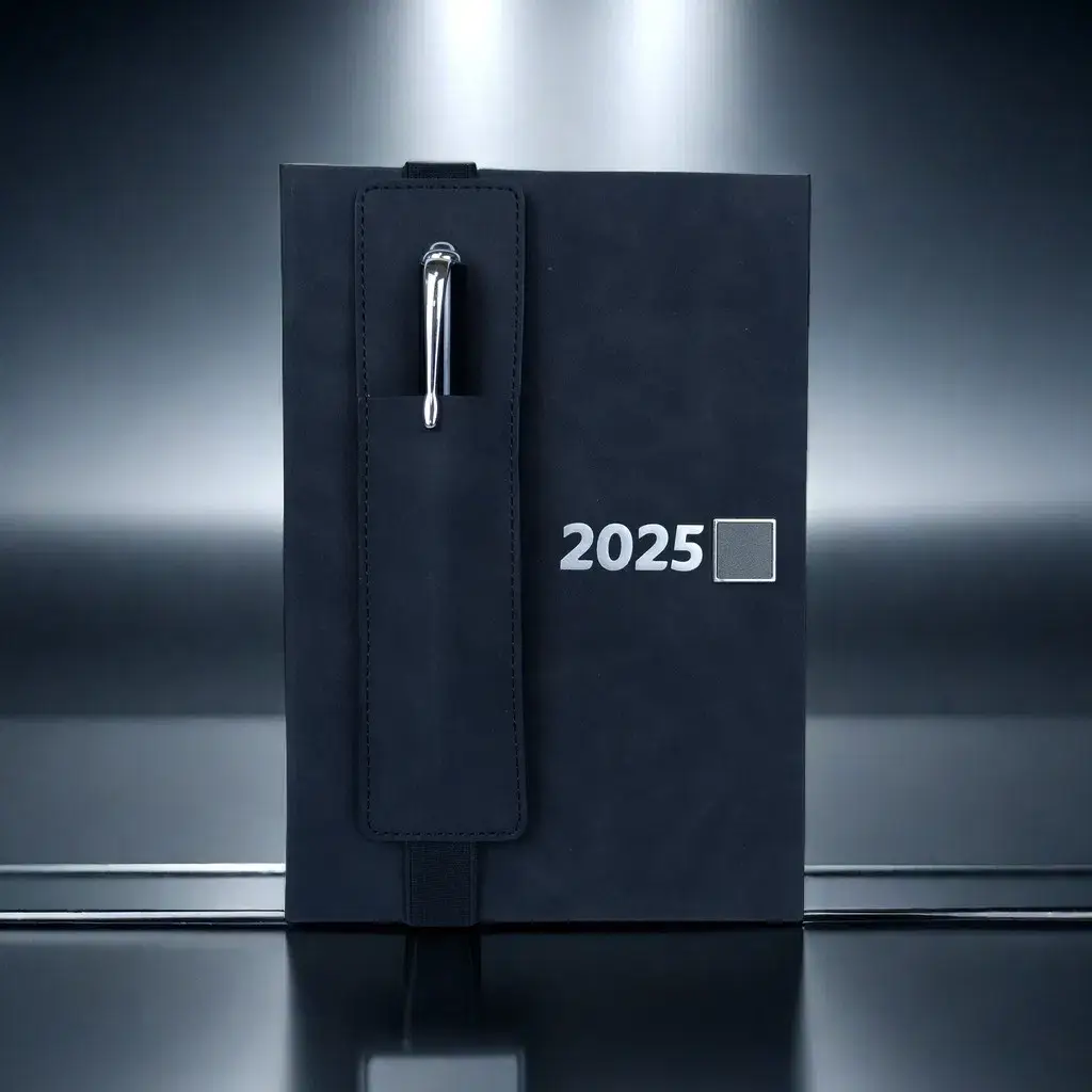 Sổ tay da thật cao cấp 2023 - Kích thước A5, Thiết kế tùy chỉnh cho Kế hoạch và Nhật ký