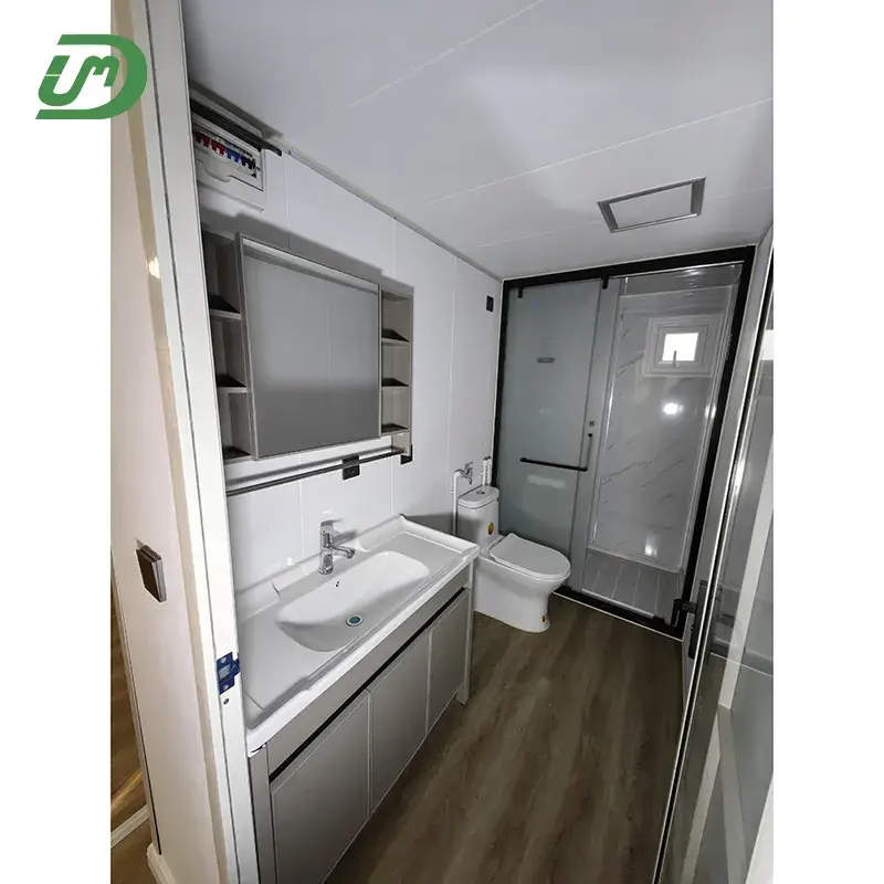 Nhà linh hoạt có thể điều chỉnh, tháo lắp, mở rộng và di chuyển, đi kèm toilet và phòng tắm