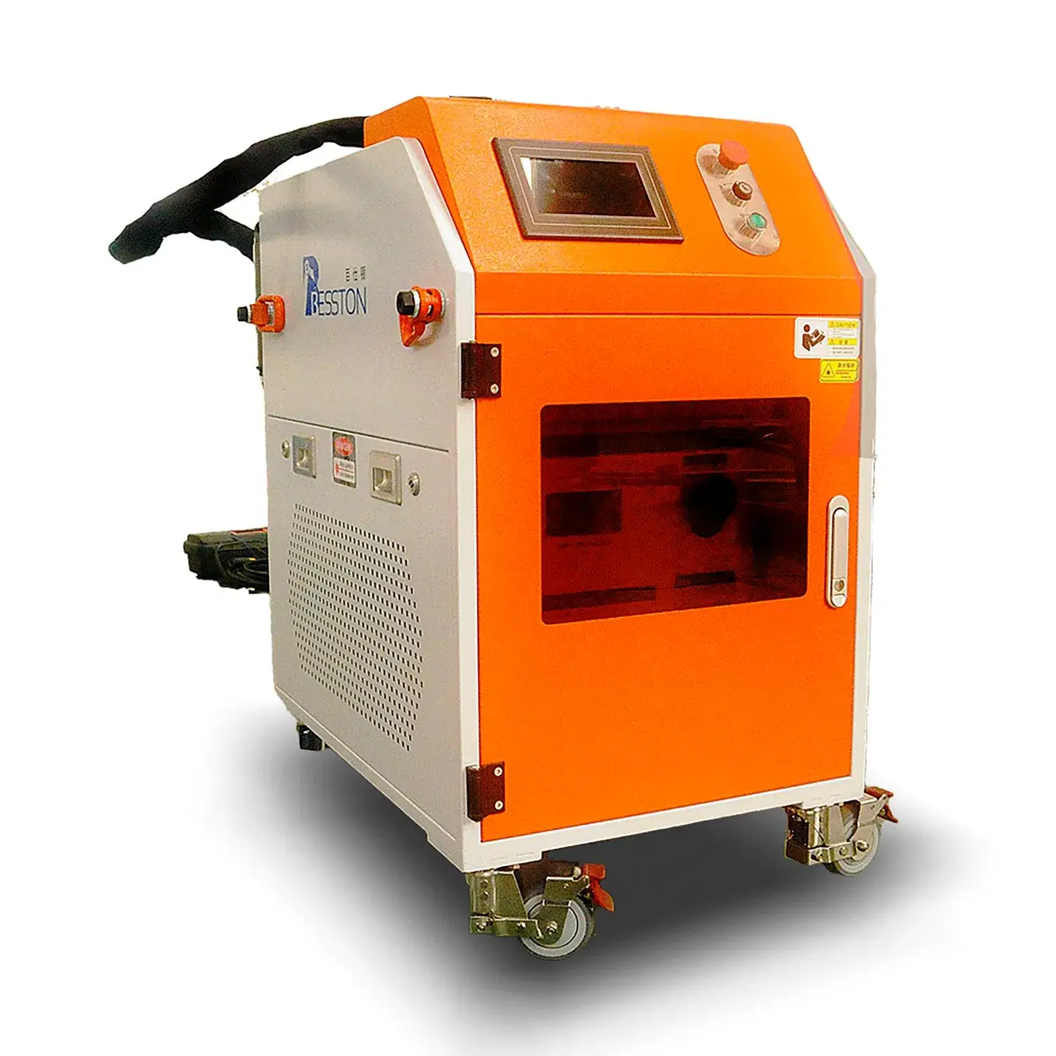 Máy làm sạch sơn, dầu và lớp phủ bằng công nghệ laser xung thân thiện với môi trường