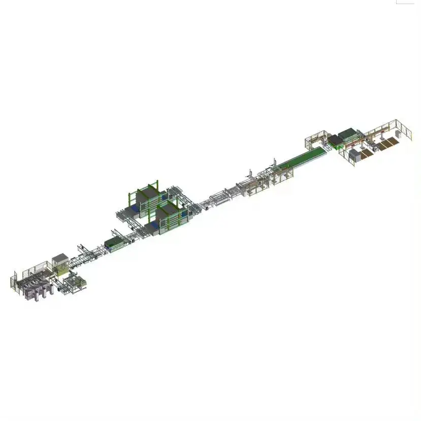 Quy trình sản xuất linh kiện pin mặt trời từ 100MW đến 500MW