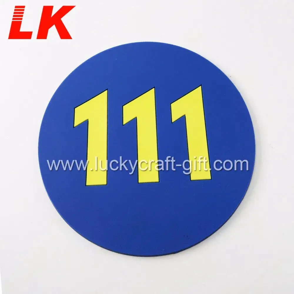 Bán buôn bình sứ tròn, đế lót cốc cà phê trà cao su PVC