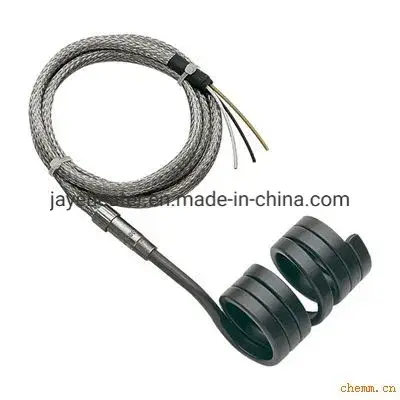 Bộ gia nhiệt cuộn dây nóng điện 28mm đi kèm dây tiếp đất