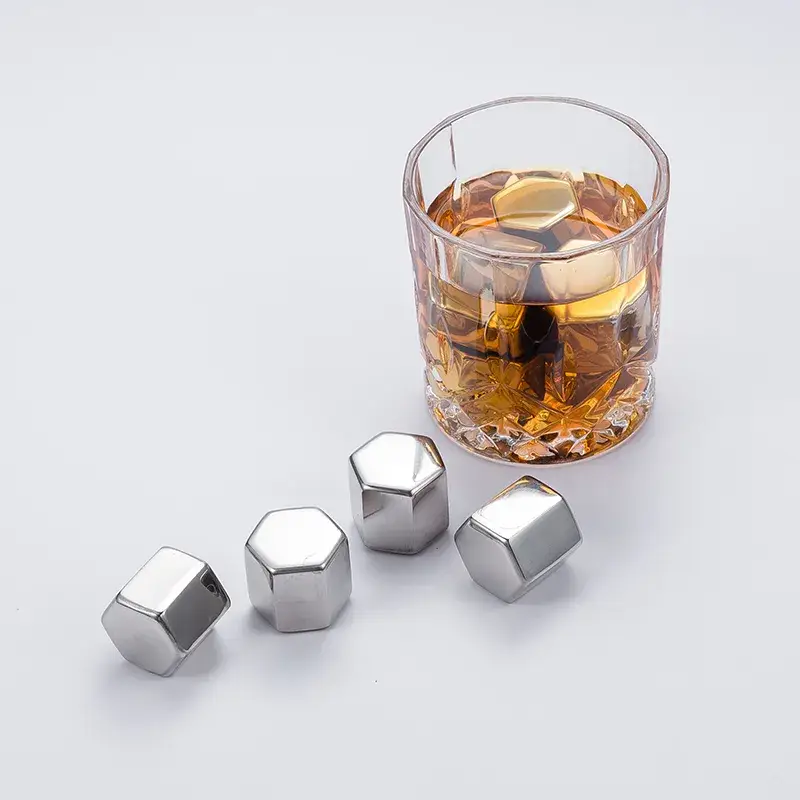 Khối đá lạnh thép không gỉ tùy chỉnh - phụ kiện trang trí quầy bar