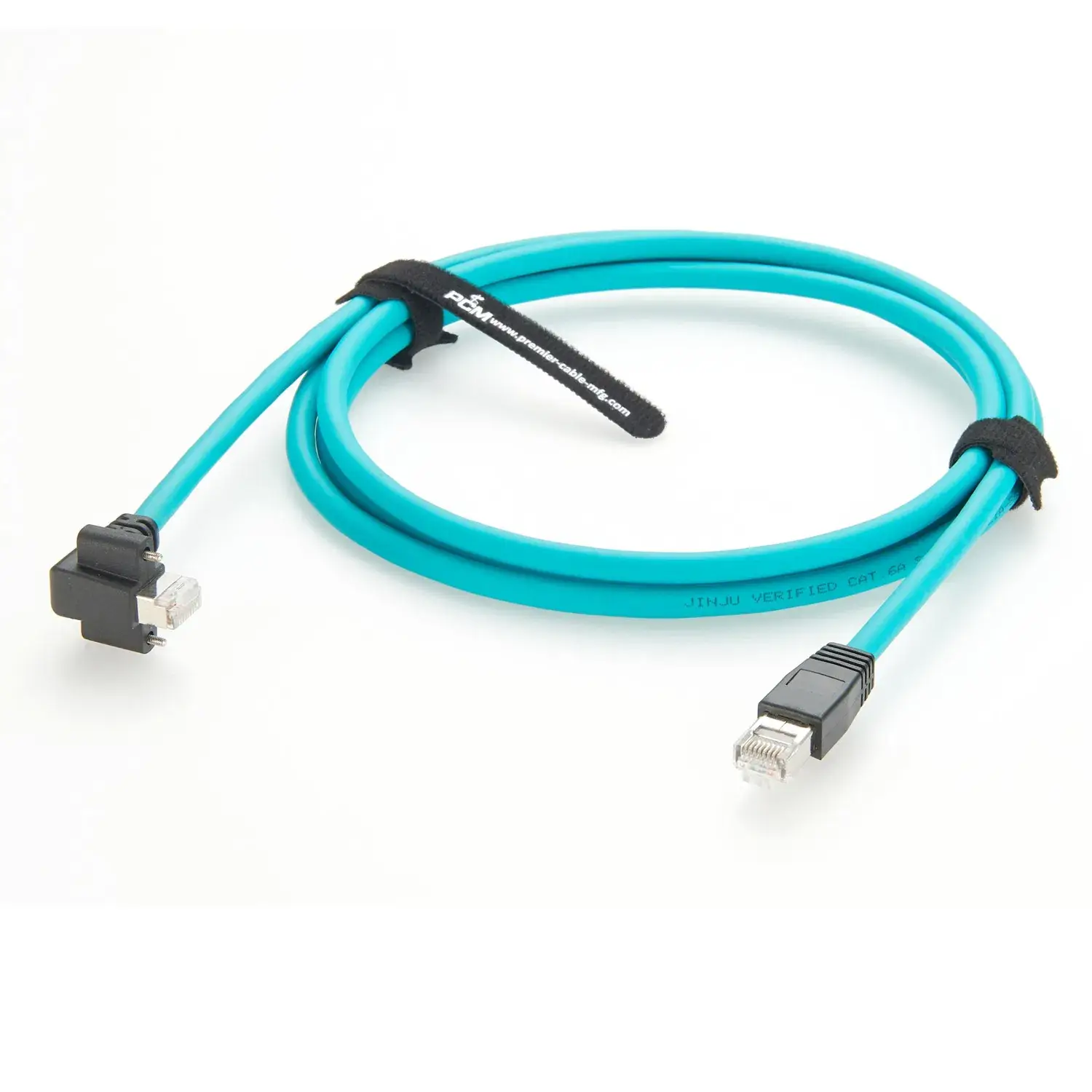 Cáp Ethernet Gige góc vuông RJ45 cho các hãng Omron, Sentech, Allied Vision, IDS Imaging, Euresys, Bitflow, Daheng Imaging, Cognex, Teledyne Dalsa