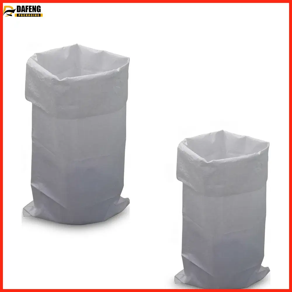 50 kg Túi đường bột PP trắng chất lượng cao từ nguyên liệu Polypropylene Virgin