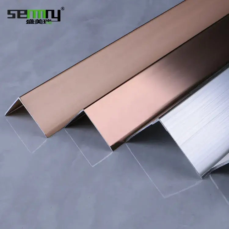 Phụ kiện nhôm bảo vệ viền gạch góc L - Sản xuất và bán buôn giá tốt