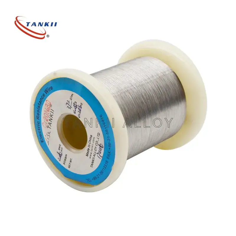 Dây mỏng 2.4869 DIN 17470-1984 nicr80/20 độ dày 0.05mm 0.06mm 0.08mm chất lượng tốt