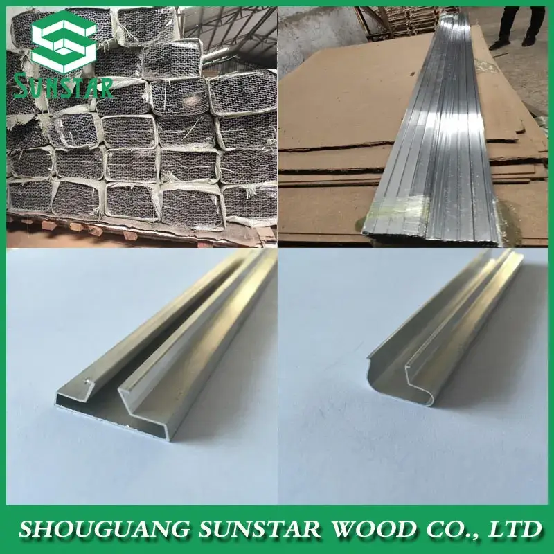 Bảng MDF Slatwall Sử Dụng Melamine cho Trưng Bày Sản Phẩm