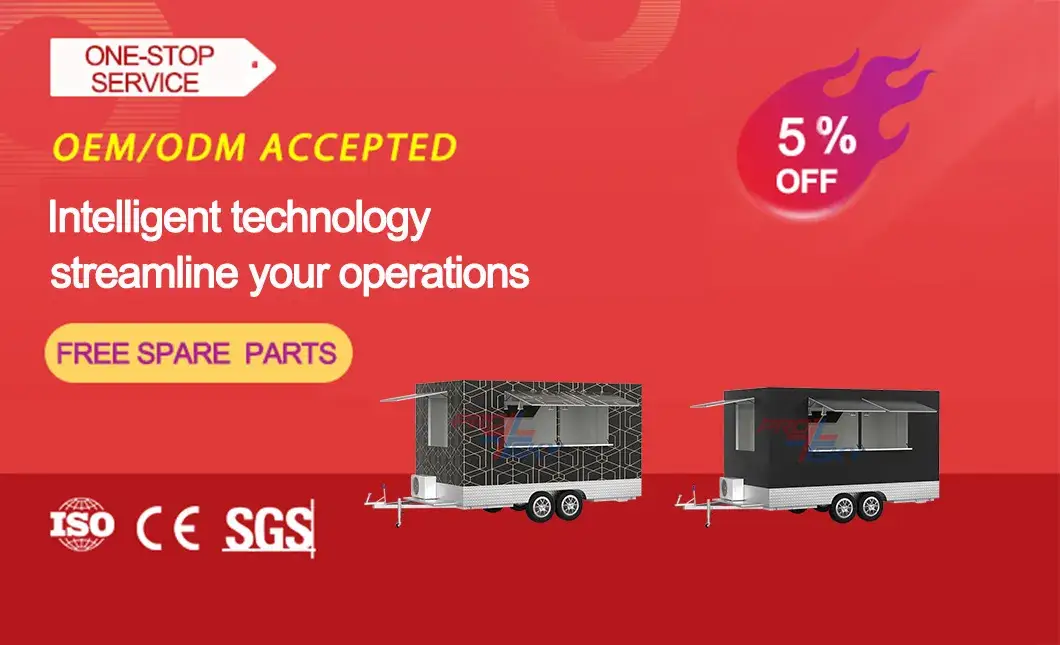 Xe thực phẩm Prosky thiết kế mới, với hiên BBQ tại Úc, đầy đủ trang bị