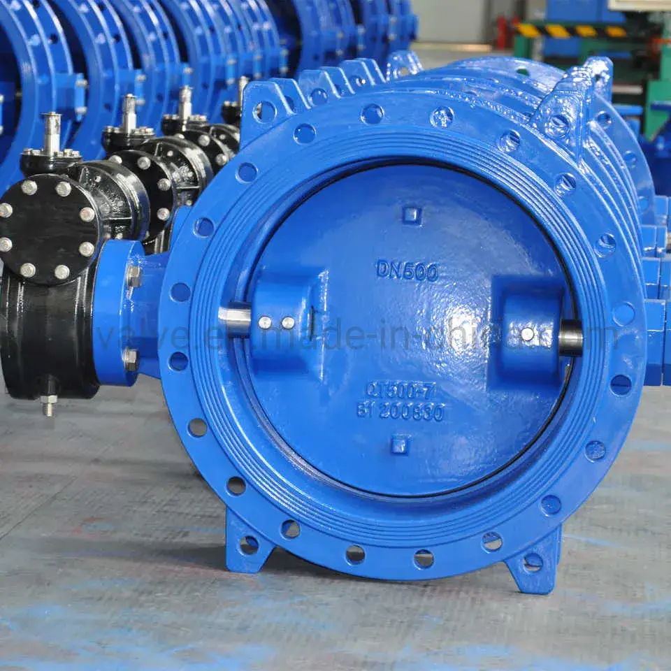 Van Bướm Sắt Dẻo BS5155 En593 Ggg50 Đối Xứng Kép Di - Chất lượng đảm bảo