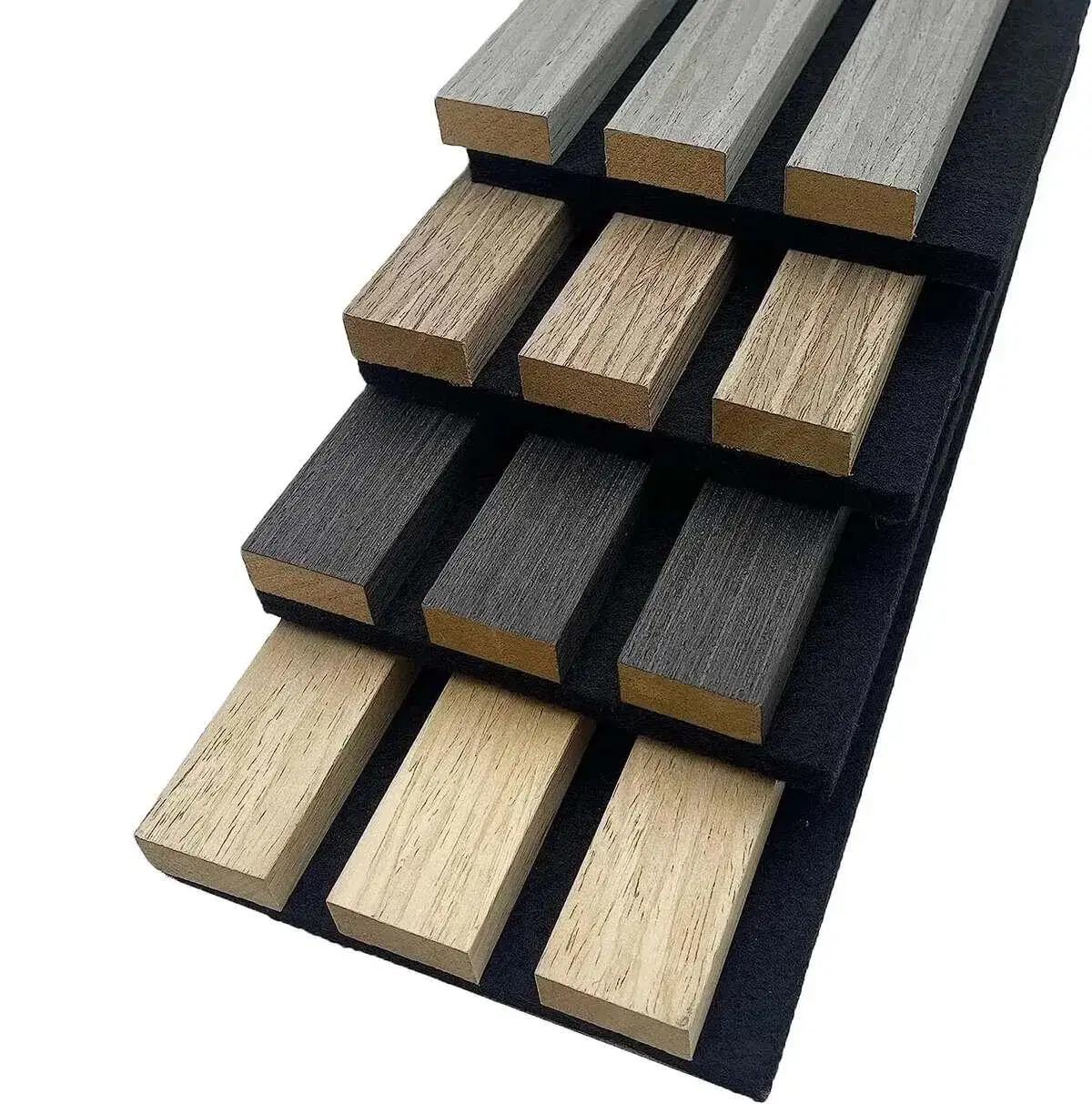 Bảng gỗ slat được chứng nhận CE, giúp cách âm linh hoạt