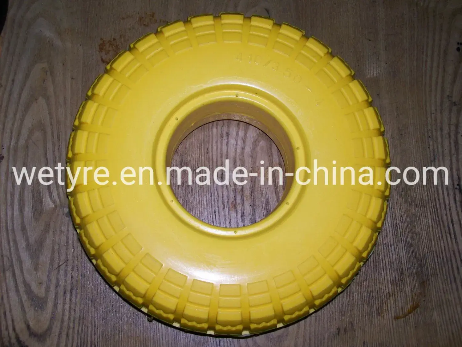 Bánh xe PU foam chất lượng cao, linh hoạt với vành kim loại, bền bỉ và có thể chịu tải trọng lớn cho xe đựng dụng cụ (3.00-4)