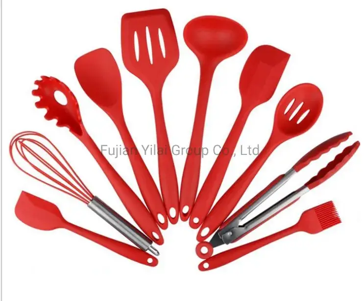 10 Bộ Dụng Cụ Nhà Bếp Silicone - Sản Phẩm Bán Buôn Dành Cho Nhu Cầu Nấu Nướng
