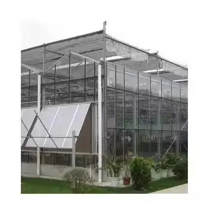 Nâng cao hiệu suất sản xuất nông nghiệp với nhà kính thủy tinh Venlo chuyên dụng