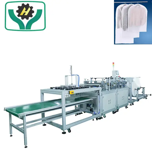 Máy vải không dệt tự động, phù hợp cho sản xuất hàng loạt túi đựng áo vét