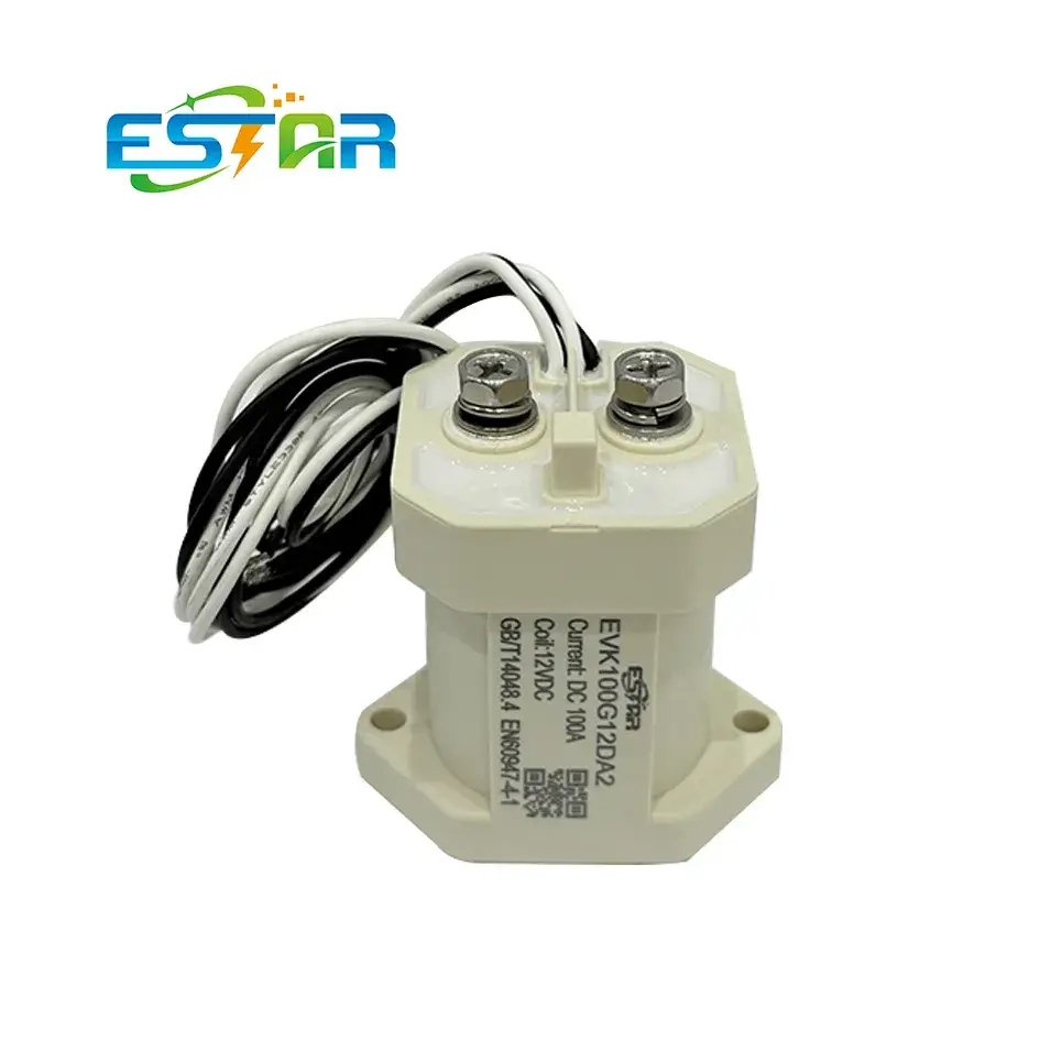 Rơ le EVK100 DC 100A 12-1000VDC Cuộn 24V - Thiết bị Công tắc điện áp cao