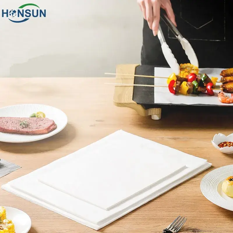 Giấy nướng chất lượng cao, giúp chuẩn bị bữa ăn dễ dàng, không bị dầu mỡ, thân thiện với môi trường