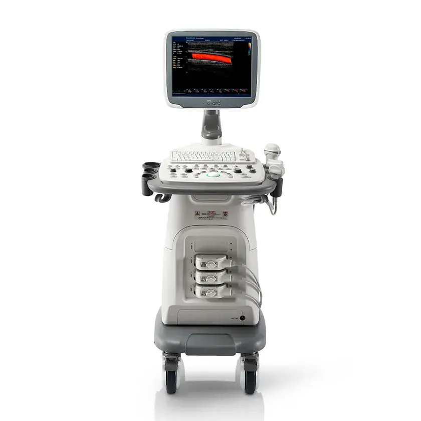 Máy siêu âm di động Sonoscape E2 với chức năng chẩn đoán tim mạch Doppler màu và đầu dò Echo