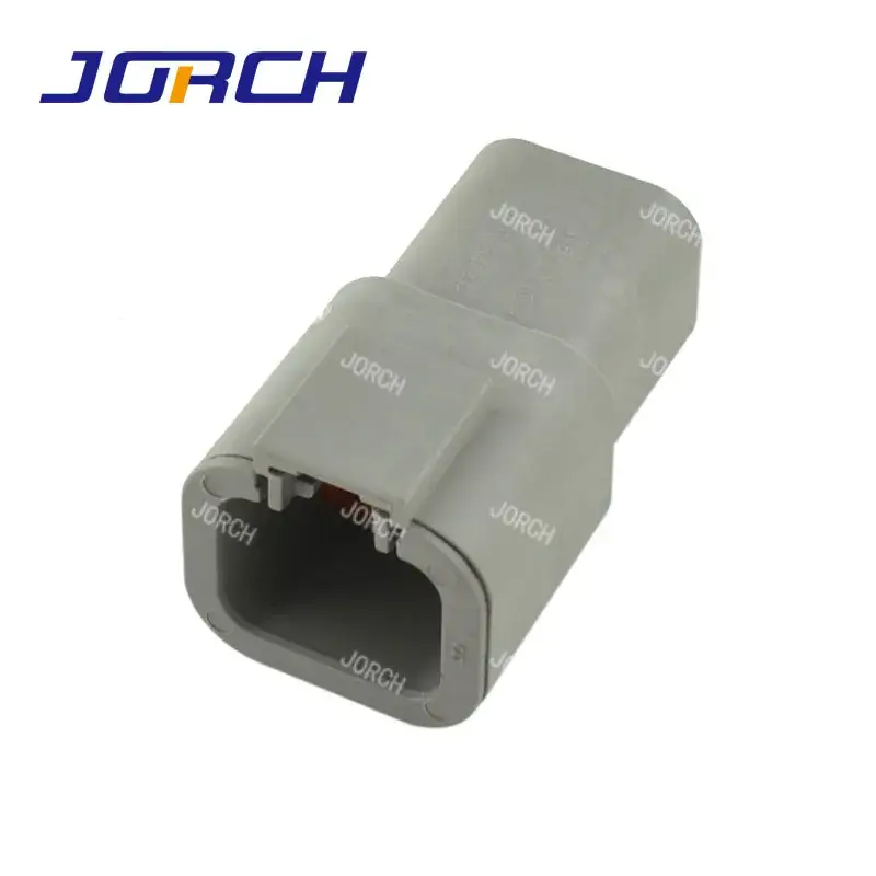 Ổ Cắm Điện Tử Chống Nước Cái Đực, Màu Xám, 4 DTP06-4S và DTP04-4P, Model DJ70410Y-2.3-11
