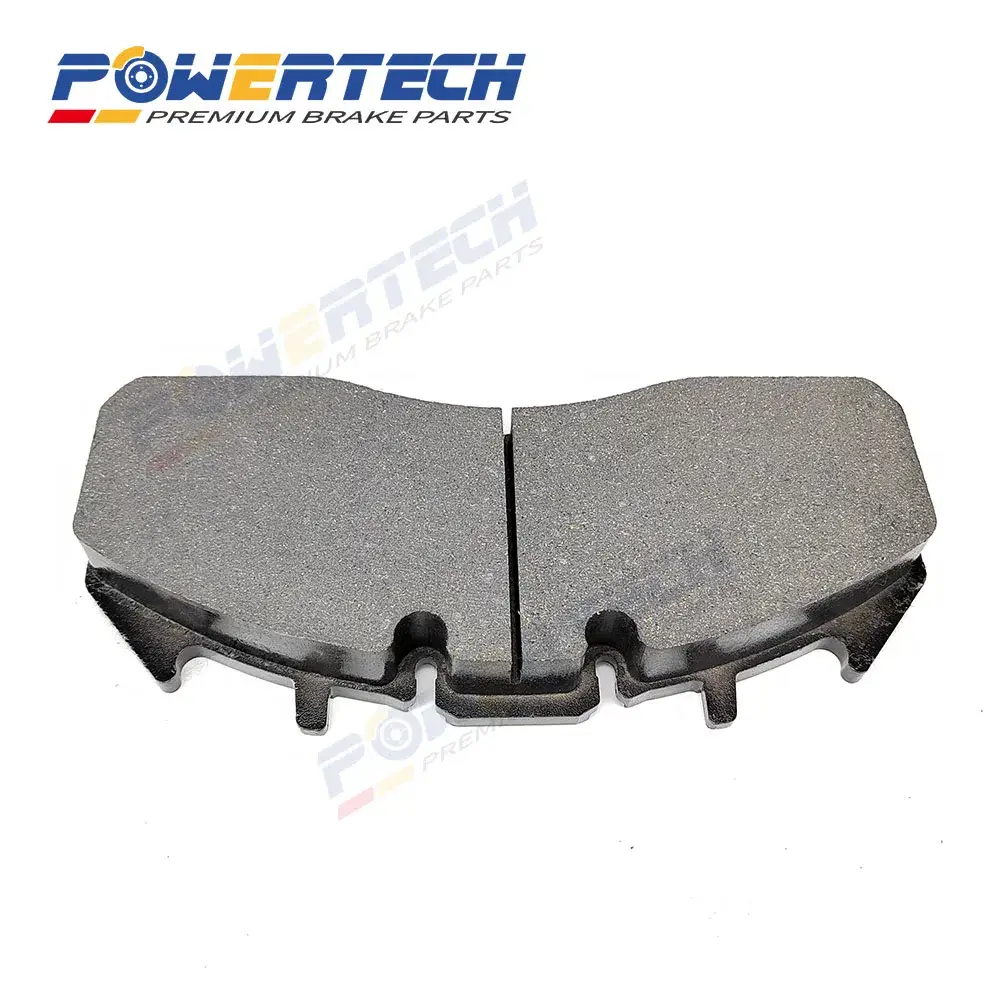 Bánh xe kéo cho các loại xe nặng, thương mại và xe tải, đĩa phanh gốm kim loại thấp, kim loại thấp hệ số ma sát cao cho Daf