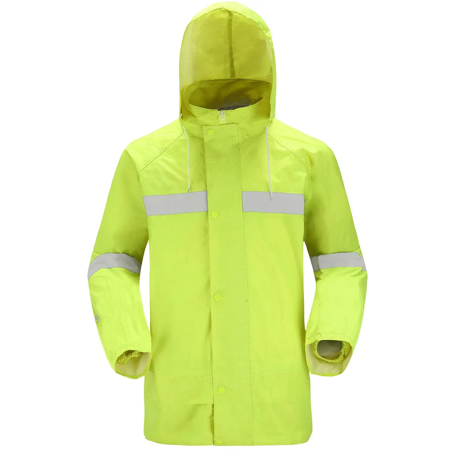 Thời trang phản quang cho công nhân xây dựng và khai thác: Áo khoác và quần mưa hiệu quả