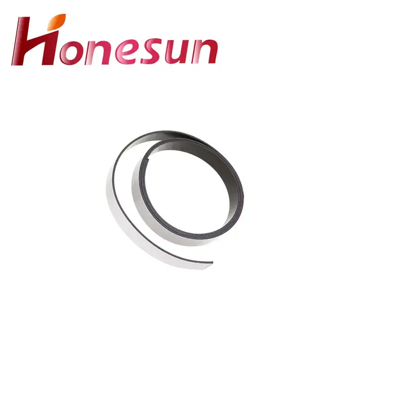 Dải nam châm dính tự dính bằng cao su, cuộn băng linh hoạt tự làm