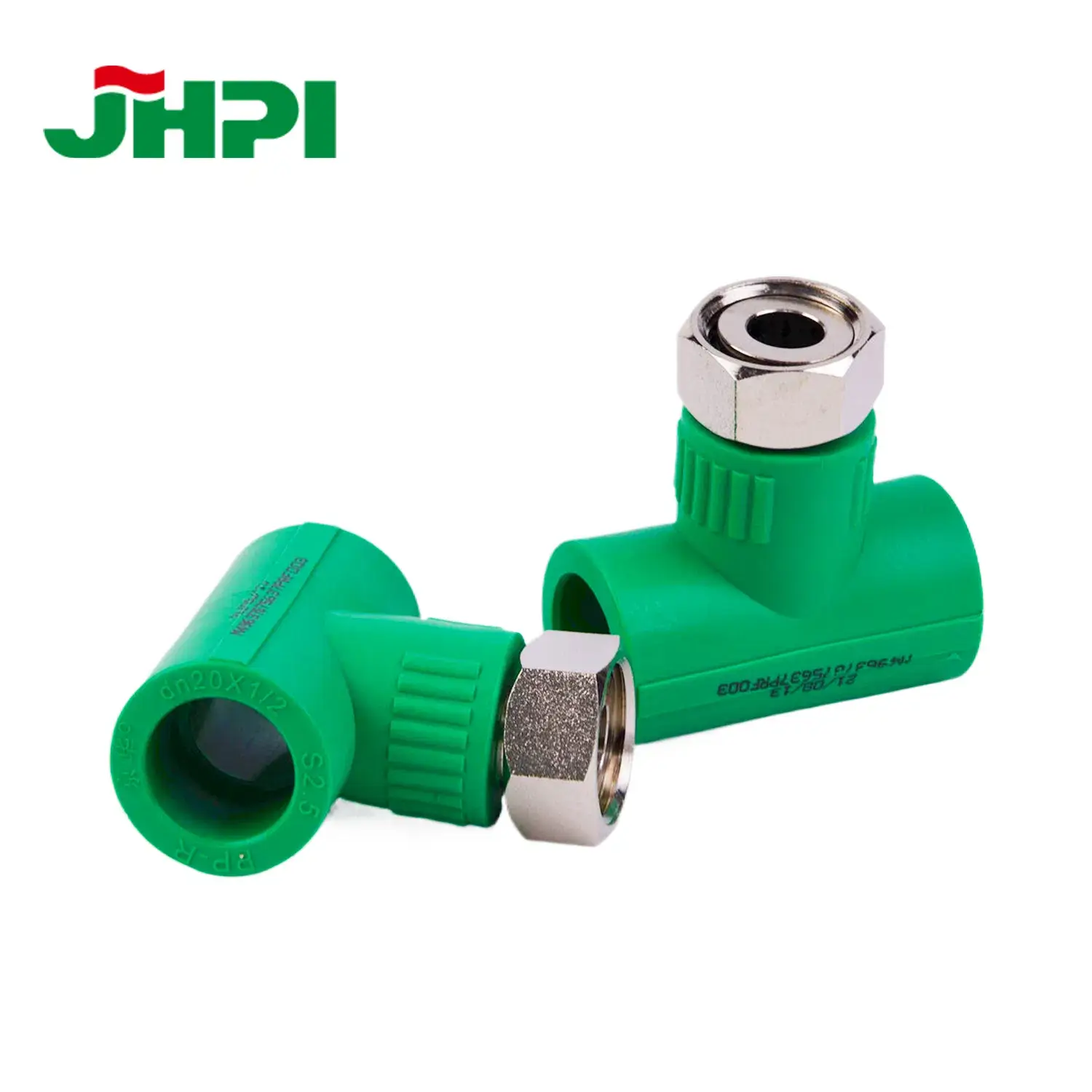 Ống nước xanh Ce chứng nhận, phù hợp với PPR Tee Ráp nối cho máy sưởi nước