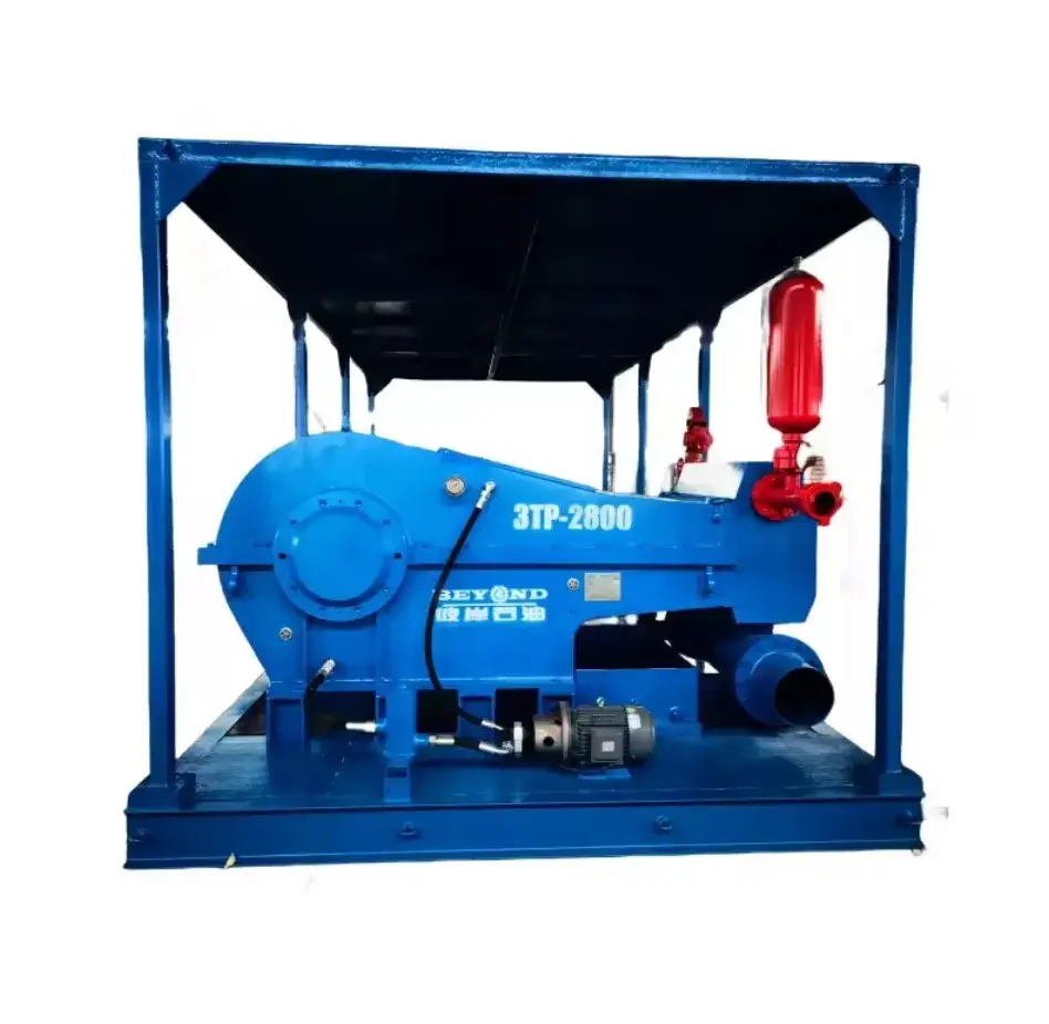 Máy bơm bùn ba tầng kết hợp với hệ thống bùn cho khoan ngang