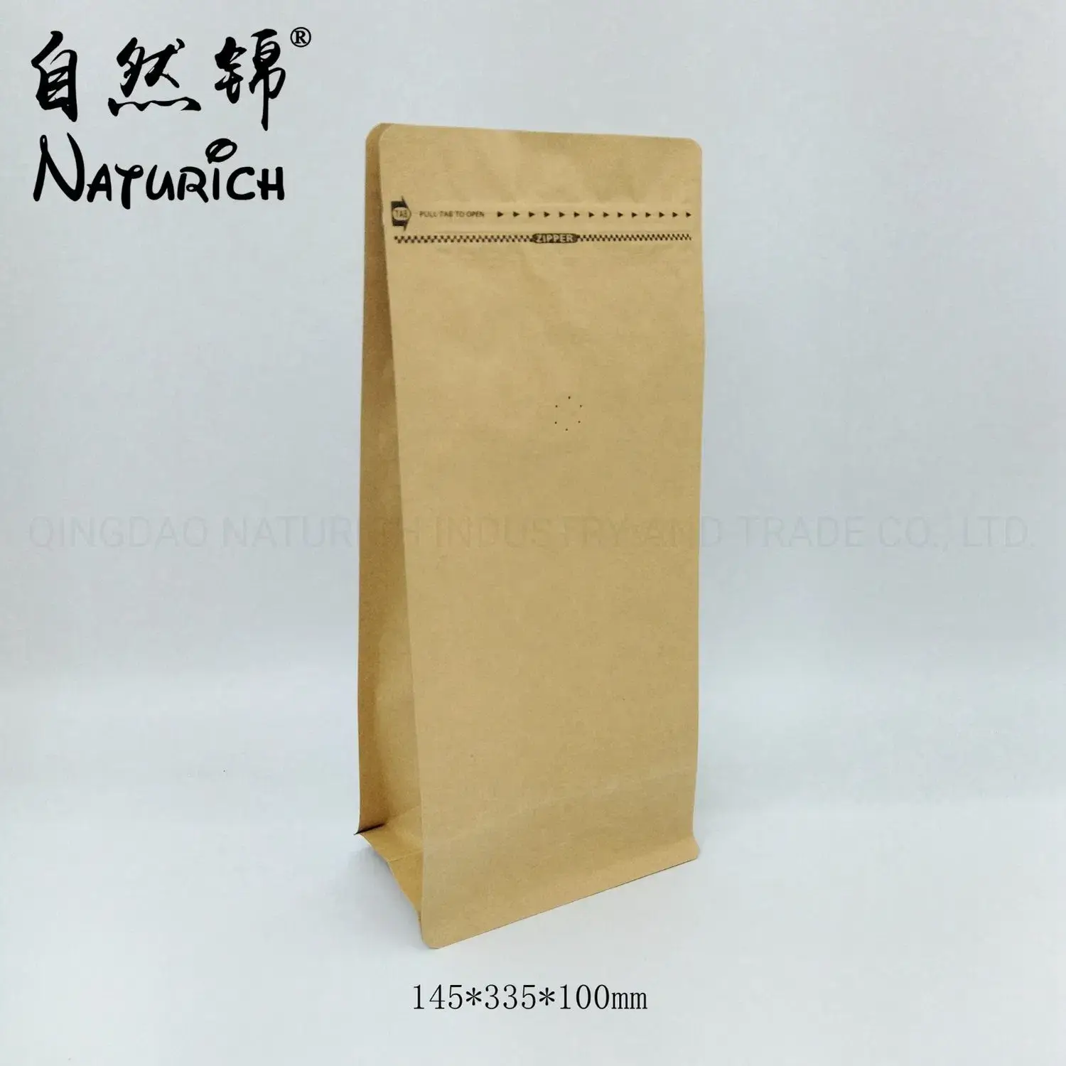 Túi Giấy Kraft dung tích 1lb - Sản phẩm đựng cà phê 500g cao cấp