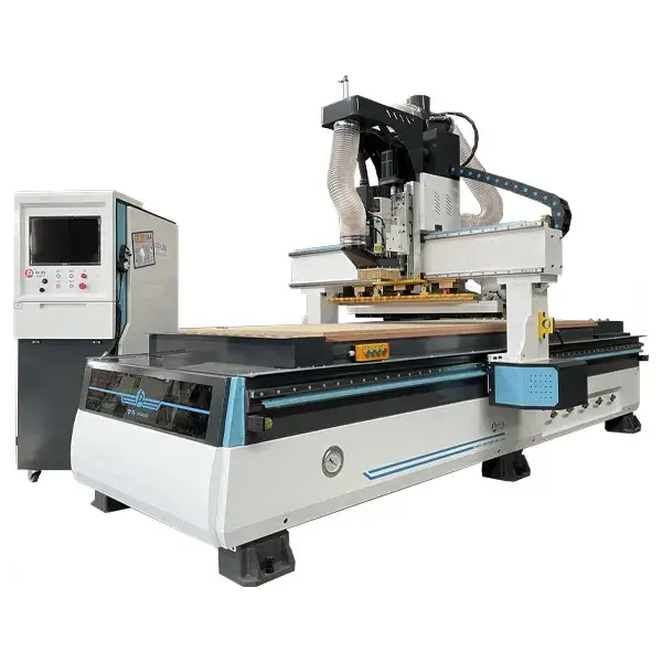 Máy CNC gỗ tự động 1325: Thay đổi dụng cụ một cách tự động