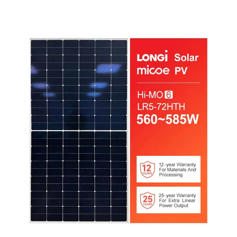Combo 2 tấm pin năng lượng mặt trời linh hoạt Longi 555W, 600W, 625W