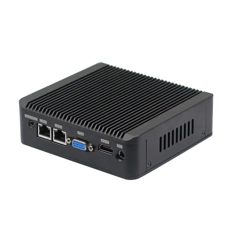Máy tính công nghiệp không quạt N5000 2LAN DDR4 2COM - Thiết bị nhỏ gọn cho môi trường công nghiệp