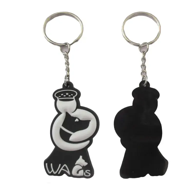 Logo tùy chỉnh chất lượng cao được thiết kế bởi nhà sản xuất, móc chìa khóa kim loại độc đáo