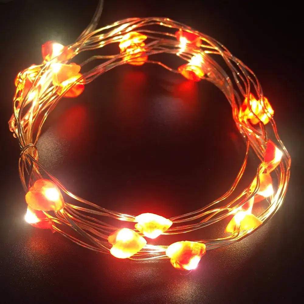 Dải đèn LED Fairy kiểu rèm 3m - Sự lựa chọn hoàn hảo cho trang trí Giáng sinh, vườn hoặc đám cưới