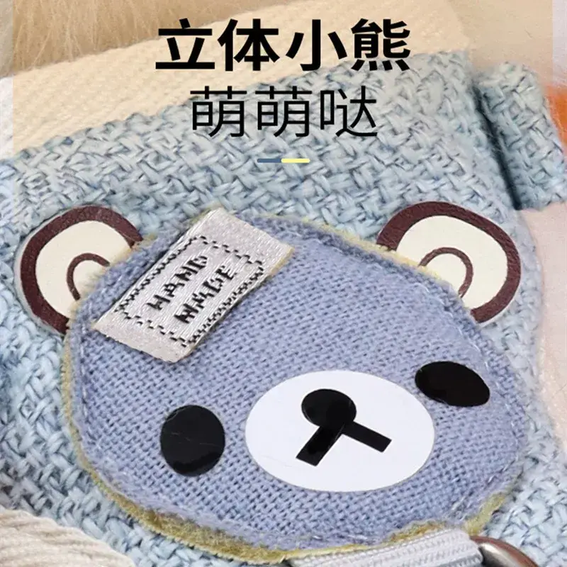 Đai Điều Chỉnh Ngực cho Chó Kèm Dây Dắt An Toàn cho Thú Cưng