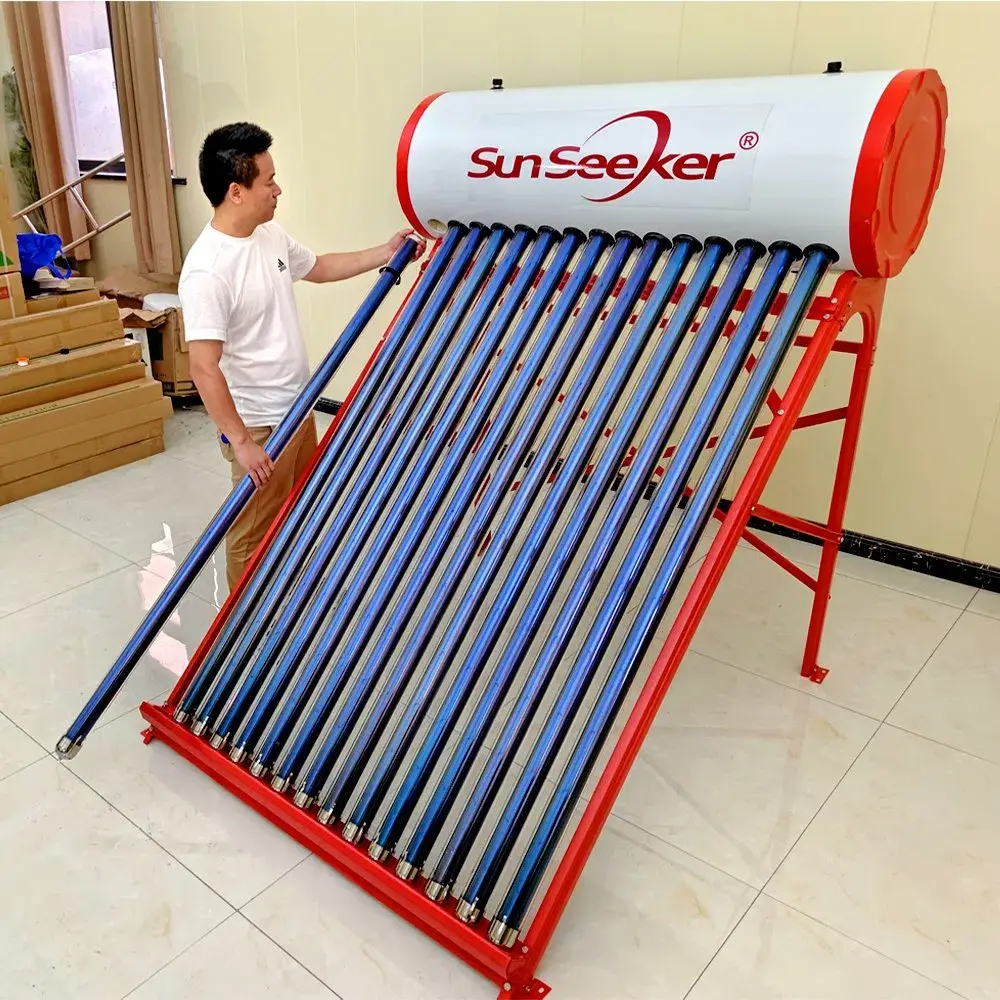 Máy sưởi nước phòng tắm không tăng áp, 200 lít nước mặt trời Trung Quốc