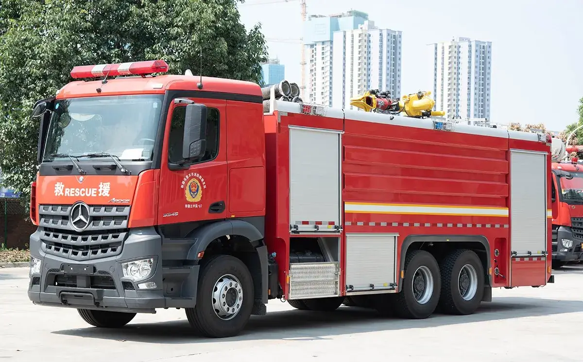 Nhà máy sản xuất xe cứu hỏa điện 6X6 chất lượng cao và đáng tin cậy