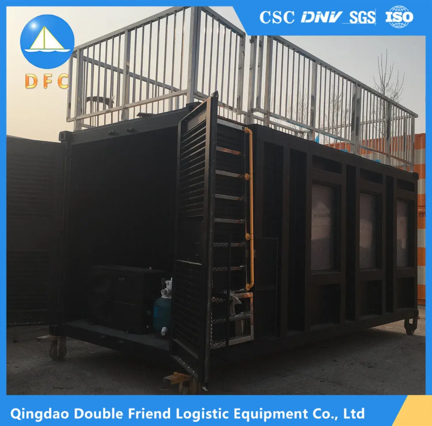 Bể bơi đa mùa từ container vận chuyển: Tận hưởng không gian ngoài trời suốt cả năm