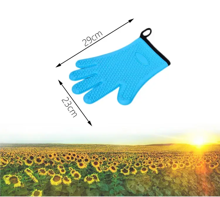 Găng tay cao su sử dụng an toàn trong lò vi sóng với lớp bảo vệ nhiệt silicone