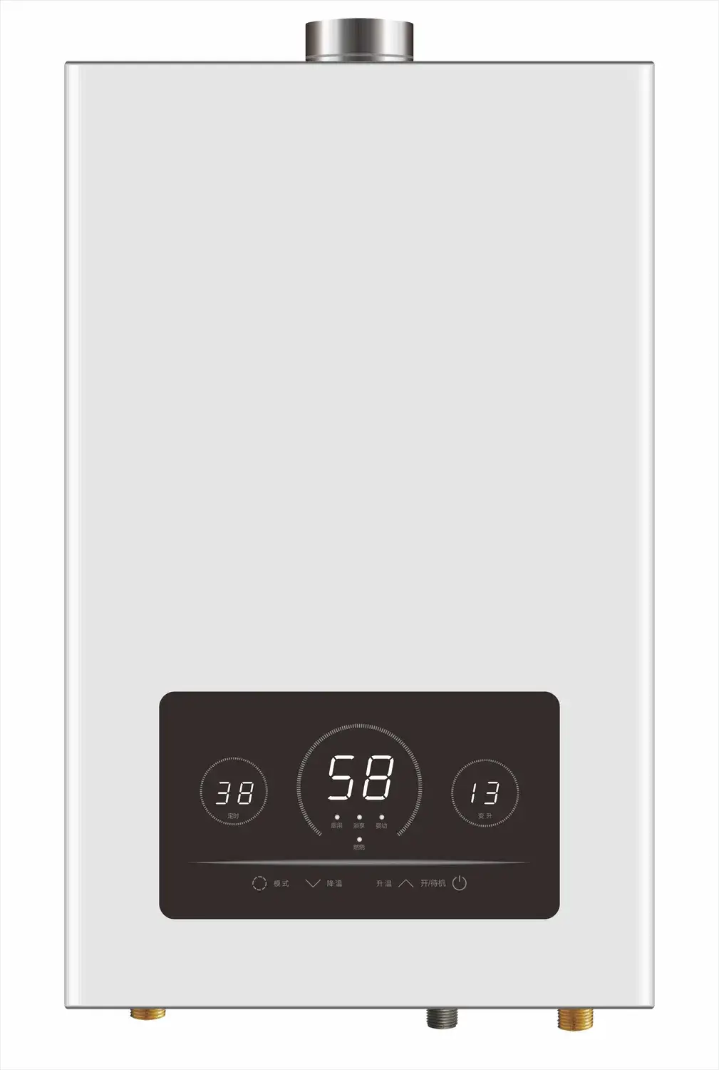 Bình nước nóng gas 10L với công nghệ không đổi nhiệt độ, đạt chuẩn chứng nhận CE