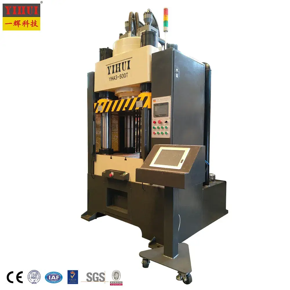 Máy ép thủy lực công nghiệp - Giải pháp máy ép rèn nguội chất lượng